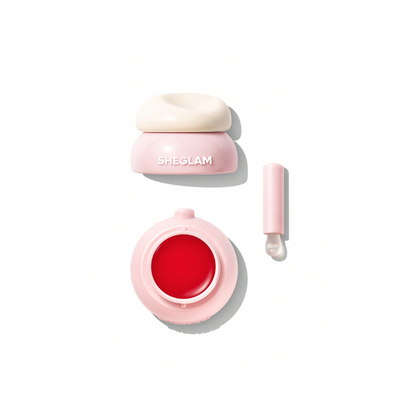 SHEGLAM Hydra Jelly Pocket Lip Jam – Watermelon Whirl in portable pocket size, nourishing jelly balm for glossy, hydrated lips
