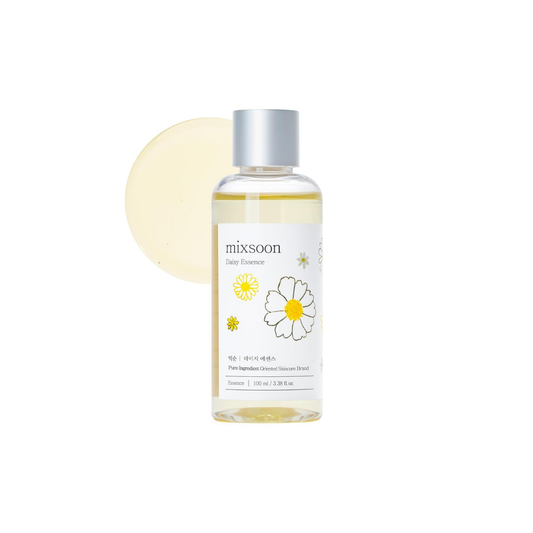 mixsoon Daisy Essence 100ml – Korean soothing and brightening skincare for sensitive skin

