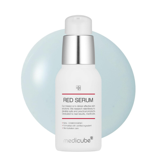 medicube Red Serum – 30ml non-comedogenic acne treatment serum for oily and sensitive skin
