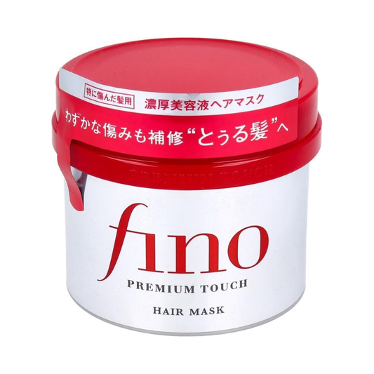 Fino by Shiseido – Premium Touch Hair Mask – 230g Japanese intensive hair treatment for dry, brittle, or chemically damaged hair
