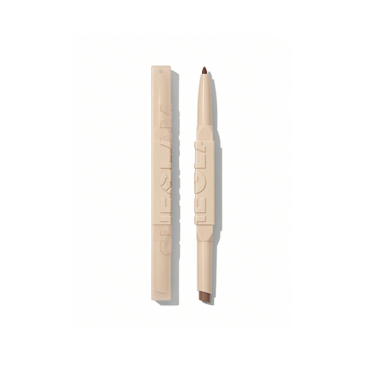 SHEGLAM Glam 101 Lipstick & Liner Duo – Warm Nutmeg – Matte nude lipstick with matching liner for longwear, defined lips
