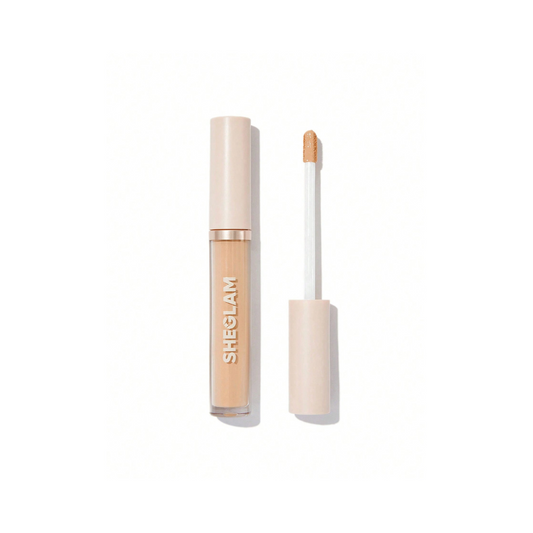 SHEGLAM Like Magic 12HR Full Coverage Concealer – Nude shade – brightening, crease-resistant longwear concealer
