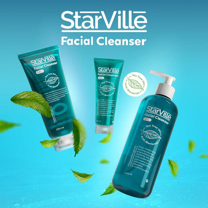 Starville Acne-Prone Skin Facial Cleanser 400ml for Oily and Acne-Prone Skin

