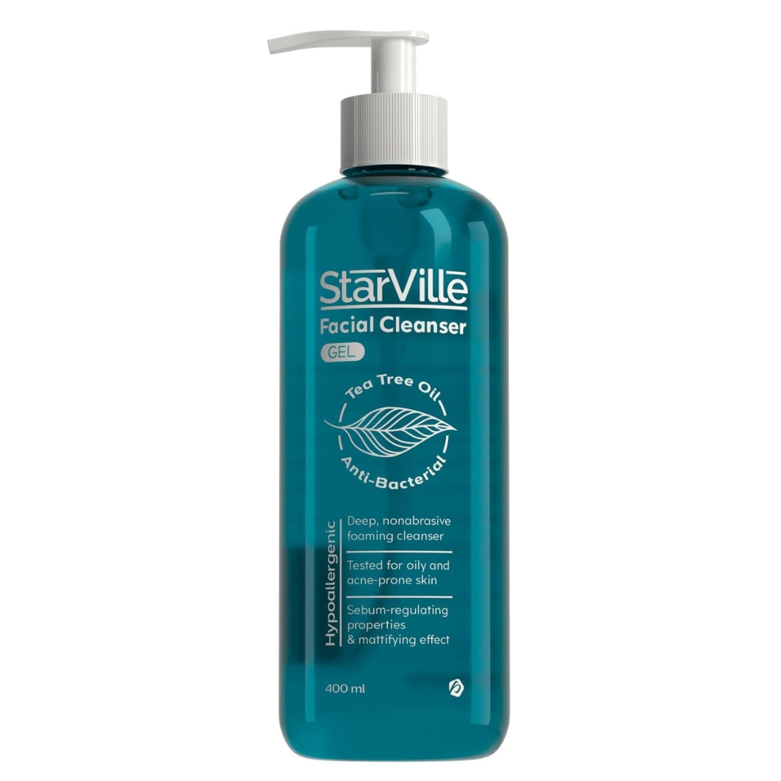 Starville Acne-Prone Skin Facial Cleanser 400ml for Oily and Acne-Prone Skin

