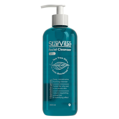Starville Acne-Prone Skin Facial Cleanser 400ml for Oily and Acne-Prone Skin

