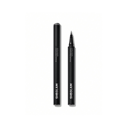 SHEGLAM Oh So Rich Matte Eyeliner – extreme matte, waterproof, smudge-proof liquid liner with precision tip
