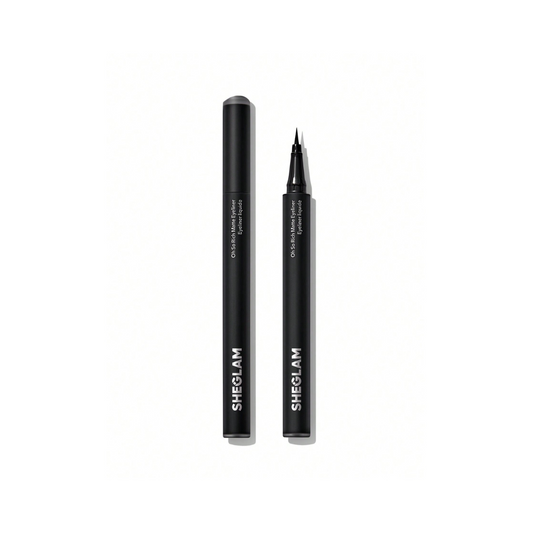 SHEGLAM Oh So Rich Matte Eyeliner – extreme matte, waterproof, smudge-proof liquid liner with precision tip

