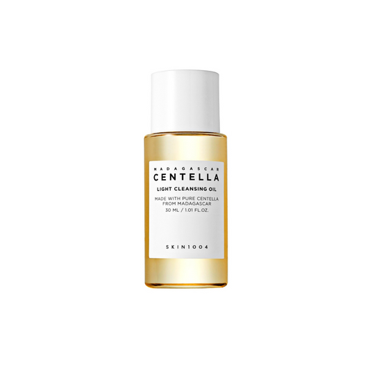 SKIN1004 Madagascar Centella Light Cleansing Oil – 30ml – Gentle Makeup & Sunscreen Remover with Centella Asiatica & Botanical Oils