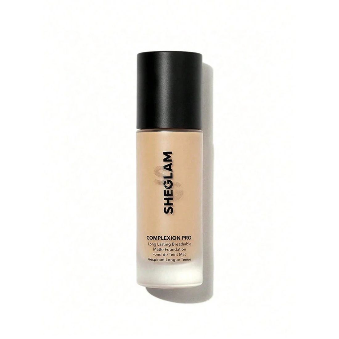 SHEGLAM Complexion Pro Long Lasting Breathable Matte Foundation – Buttercream 30ml bottle packaging

