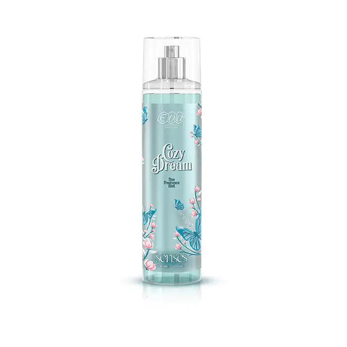 Eva Body Splash Cozy Dream Long-Lasting Fragrance Mist for Women – 240ml Packaging