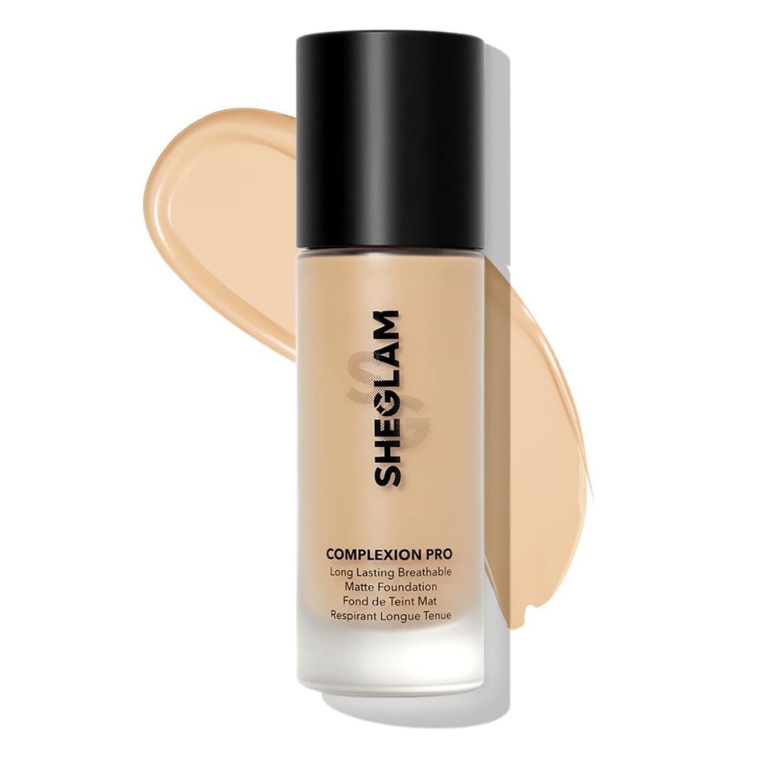 SHEGLAM Complexion Pro Long Lasting Breathable Matte Foundation – Nude 30ml bottle packaging

