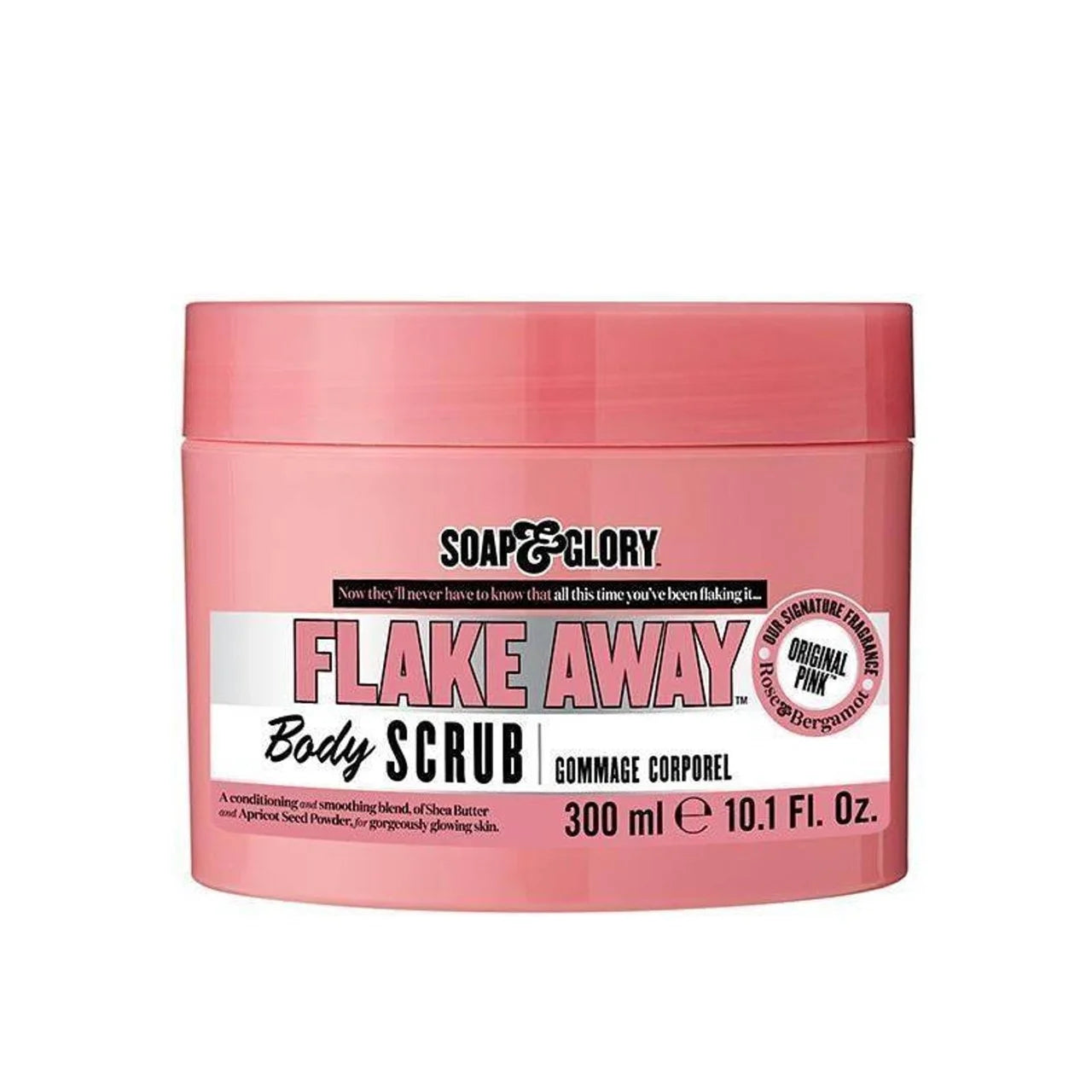 Soap & Glory Flake Away Body Scrub – Front View