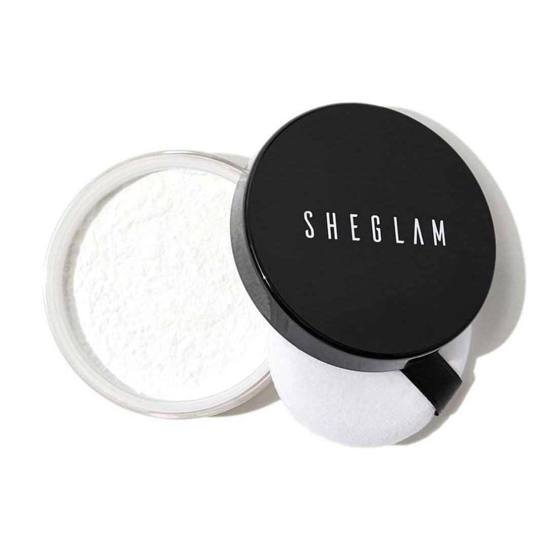 SHEGLAM Baked Glow Setting Powder – Translucent | Lightweight invisible face powder for oil control and natural matte finish
