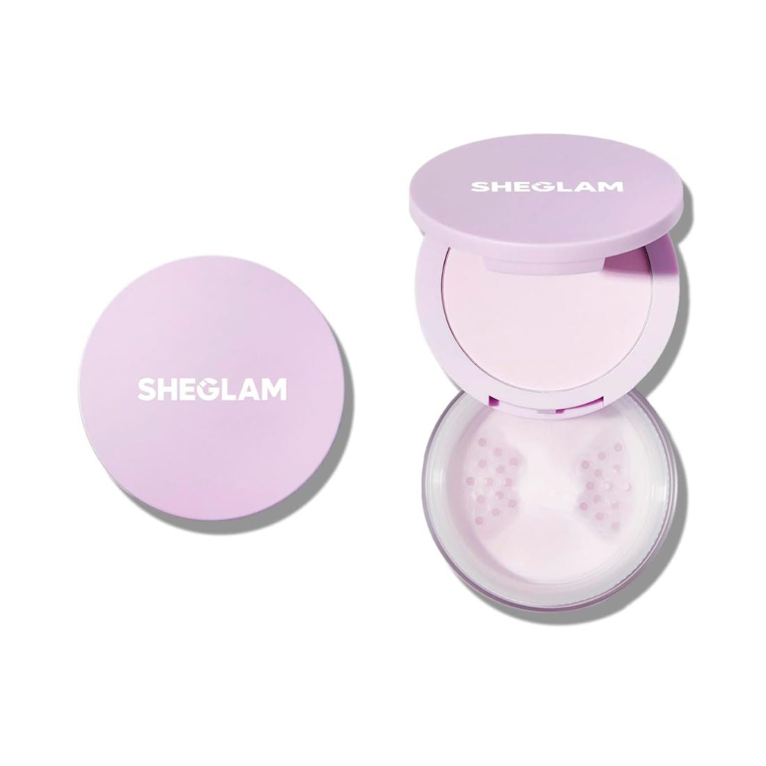 SHEGLAM Insta-Ready Face & Under Eye Setting Powder Duo – Taro compact packaging

